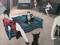 Sala Harry Recanati - Hector Calderon - Chile - oleo sobre tela - 65 x 75 cms